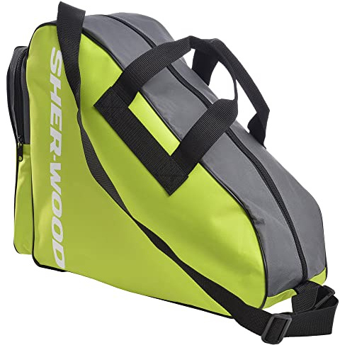 Sherwood - Borsa per Pattini da Ghiaccio, Unisex, Skate Bag, Verde, 36 x 16 x 36 cm