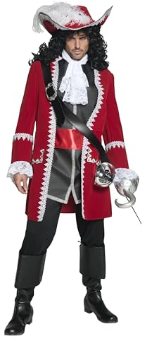 Deluxe Authentic Pirate Captain Costume (M)