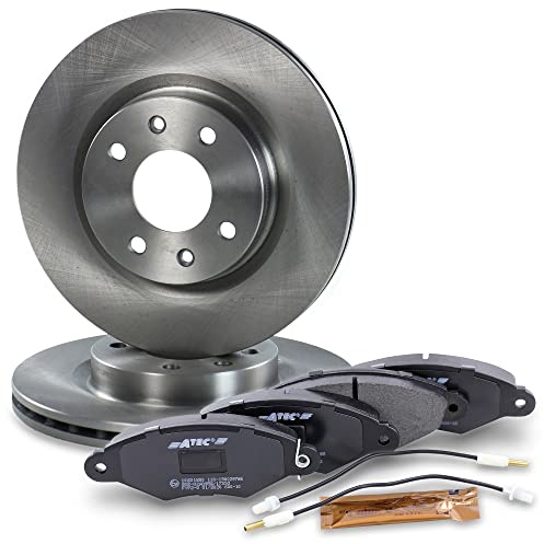 BESTPRICE Juego de frenos eje delantero incl. discos de freno ventilados Ø 259 mm + pastillas de freno delanteras, compatible con RENAULT KANGOO (KC0/1_), KANGOO Express (FC0/1_)