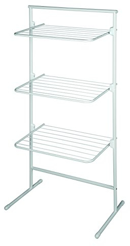 Rörets Wäscheständer Dreifachturm Wäscheständer für kleine Wohnräume L40 x B 65 x H 138 cm Design und Qualität der stärksten schwedischen Marke