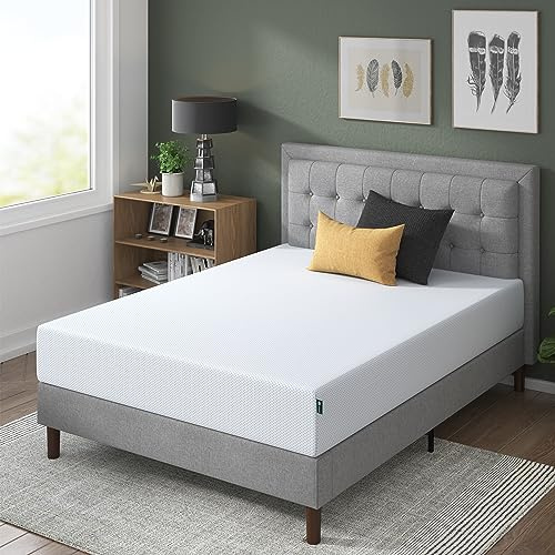 ZINUS 10 Inch Green Tea Cooling Gel Memory Foam Mattress / Cooling Gel Foam / Pressure Relieving / CertiPUR-US Certified / Bed-in-a-Box, Full