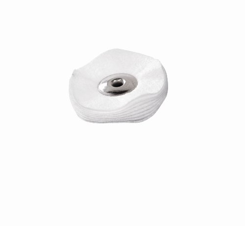 Dremel EZ SpeedClic 423S Textilpolierscheibe - Zubehörsatz für Multifunktionswerkzeug mit 1 Polierscheibe zum Polieren von Kunststoffen, Metall, Edelstahl, Aluminium, Messing, Gold und Silber u.v.m