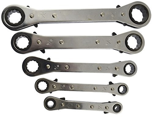 Toolzone Ratchet Spanner Set 1/4 - 7/8