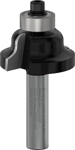 Bosch tillbehör 2 608 628 394 profilfräs B 8 mm R1 4 mm, B 8 mm, L 12,7 mm, G 54 mm