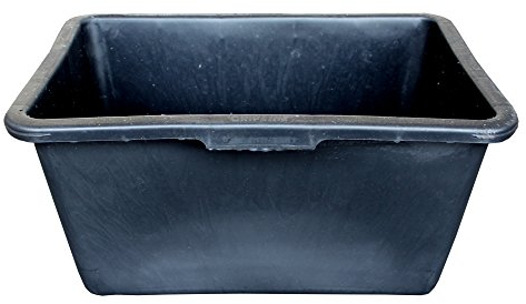 Mörtel-Kasten 65,0 l, 'Profi', schwarz, Skalierung