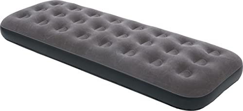 Wehncke Velours-Luftbett, schwarz, 191 x 73 x 22 cm