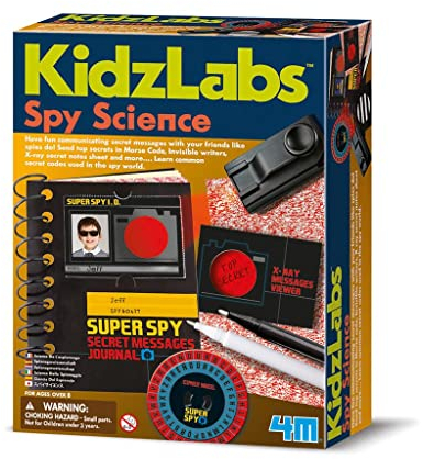 4M Spy Science Secret Message Kit