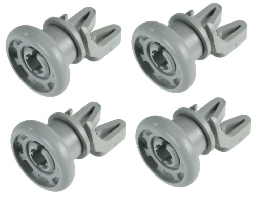 Beko - Juego de 4 ruedas para cesta superior de lavavajillas