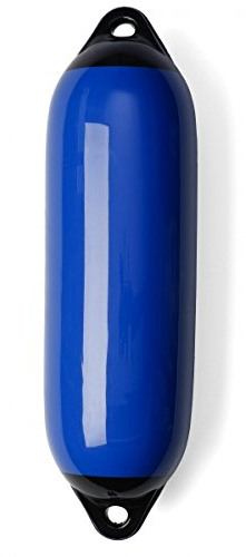 ARBO-INOX Marine Fender Bootsfender Rammschutz Langfender blau Größe Größe 4 (1 Stück)