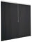 Ventanara® Lamellenvorhang anthrazit Vertikaljalousie 89mm inklusive Montagematerial 250 x 180 cm