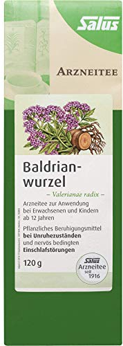 BALDRIANWURZEL Tee Bio Valerianae radix Salus 120 g