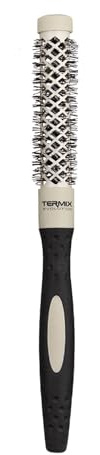 Termix Evolution Soft Ø17 - Cepillo térmico redondo con fibras especialmente diseñadas para cabellos delicados. Disponible en 8 diámetros y en formato Pack, Ocre