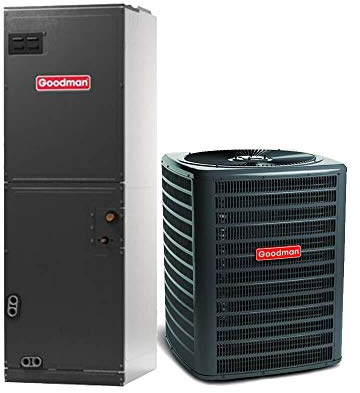 Goodman 2.5 Ton 14.5 Seer Heat Pump System with Multi Position Air Handler