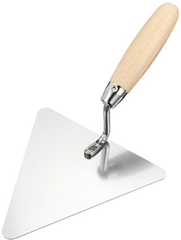 VOREL 06341 - paleta triangular, de acero inoxidable, de 180 mm