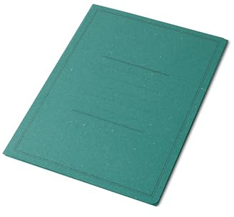 Pigna, 50 chemises à dossier 3 rabats avec impression, Eco Line, 24,5x34,5 cm, 180 g, Colour Green