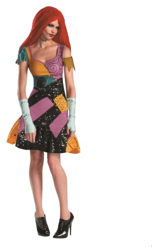 Disguise Sally Glam Plus Size Fancy Dress Costume X-Large