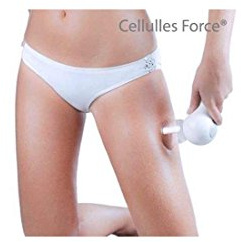 Adore Better Living cellulles Force – Appareil ANTICELULITICO électrique avec effet simultaneo de succion et massage qui réduit la cellulite, couleur blanc