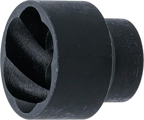 BGS 5268-32 | Twist Socket (Spiral Profile) / Screw Extractor | 12.5 mm (1/2) Drive | 32 mm