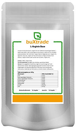 5 kg L-Arginin Base Pulver | reine Aminosäure | Hochdosiert | Nahrungsergänzungsmittel | Ohne Zusatz |