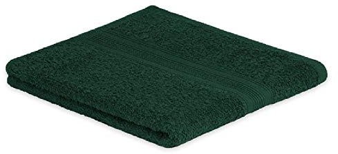 EXKLUSIV HEIMTEXTIL Handtuch 50 x 100 cm 500g/m² Dunkelgrün Hohe Qualität Neu/OVP