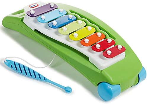 Little Tikes Tap-A-Tune Xylophone- Plays Any Tune - Ideal First Instrument - Doubles As Pull Toy - Promotes Hand-Eye Coordination & Fine Motor Skills