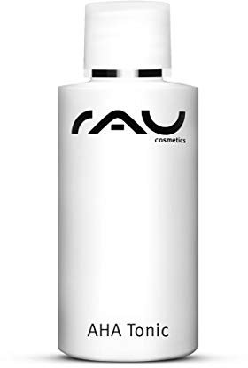 RAU Cosmetics AHA Tonic 50 ml - Gesichtswasser mit Fruchtsäure Glykolsäure & Weißem Tee - Klärendes Peeling-Tonic für verfeinerte Poren & strahlenden Teint - Vegan & Made in Germany