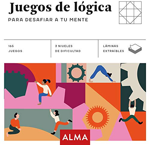 Juegos de lógica para desafiar tu mente: 165 juegos, 3 niveles de dificultad