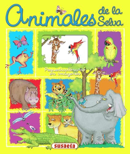 Animales de la selva: Libro de bano (Pequediccionario en Imágenes)