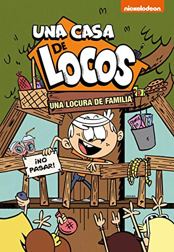 Una casa de locos. Cómic 4 - Una locura de familia (Nickelodeon)