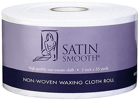 Satin Smooth Non-Woven Waxing Cloth Roll, 3 in x 55 yards