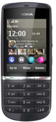 Nokia Asha 300 - Mobiltelefon - GSM / UMTS