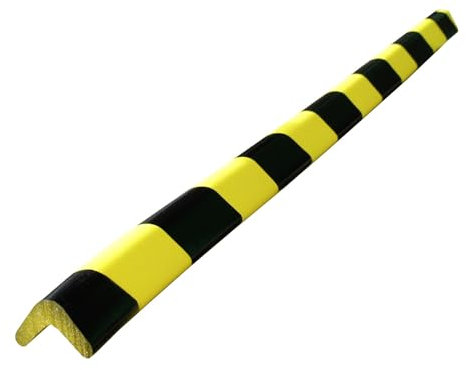 Viso Protection d'angle en mousse 30x30mm - noir/jaune