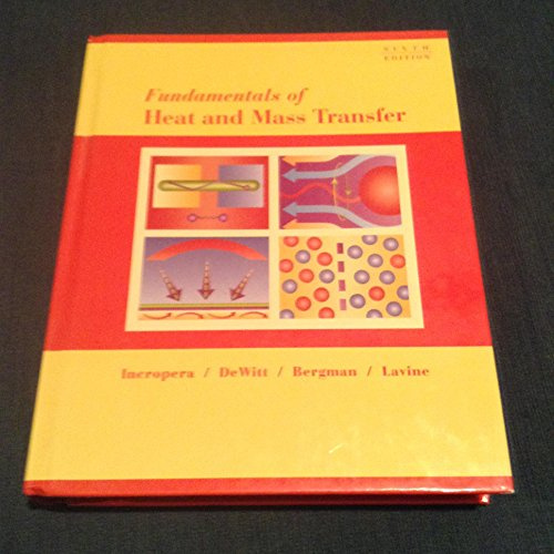 Fundamentals of Heat and Mass Transfer