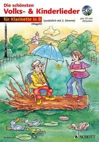Die schonsten volks- und kinderlieder clarinette +cd