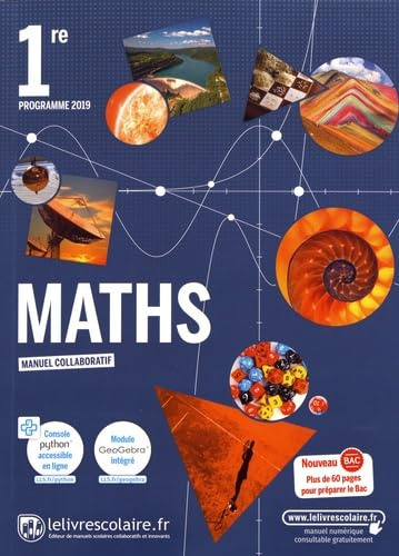 Mathématiques 1re : Manuel élève