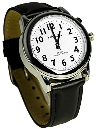 Lifemax/RNIB Men's Talking Atomic Watch 407 with Strap