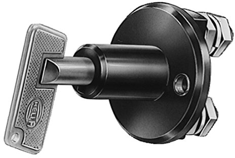 HELLA 6EK 002 843-002 Interruttore principale, Batteria, S33, Comando torsione, N° raccordi 2, avvitato, Contatto di chiusura, Passofilettatura 1.5mm