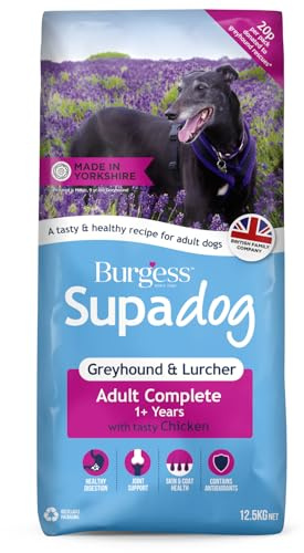 Burgess Supadog Greyhound & Lurcher dry dog food,12.5 kg (Pack of 1)