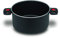 BALLARINI Click & Cook Kochtopf aus Aluminium mit Keravis-Antihaftbeschichtung und einklappbaren Griffen, 24 cm, 5,5 L, Schwarz
