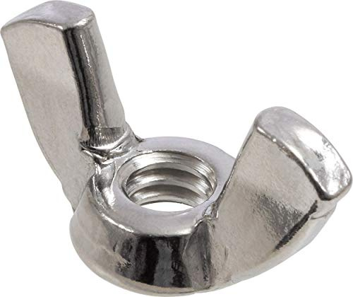 Hillman 3002 5/16-18-Inch Stainless Steel Wing Nut, 4-Pack