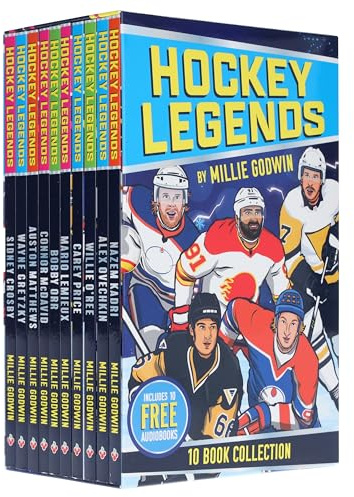 The Hockey Legends 10 Book Collection: Learn More About the Rise Of Your Favourite Young Hockey Players, Sports Biography Perfect for Ages 7-9 (The Hockey Legends Collection)