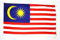 AZ FLAG - Drapeau Malaisie - 90x60 cm - Drapeau Malaisien 100% Polyester Avec Oeillets Métalliques Intégrés - Pavillon 50 g