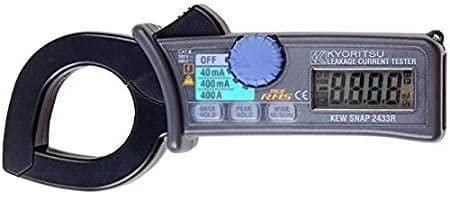 Kewtech Kyoritsu 2433R True RMS AC Earth Leakage Clamp Meter