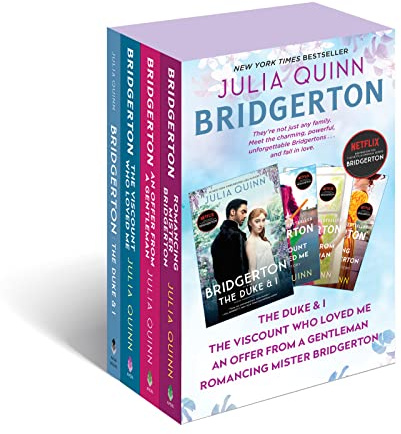 Bridgerton Boxed Set 1-4: The Duke and I/The Viscount Who Loved Me/An Offer from a Gentleman/Romancing Mister Bridgerton