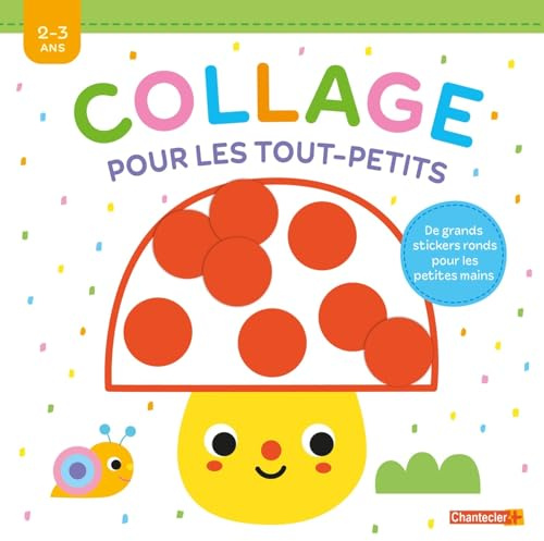 Collage pour les tout-petits: 2-3 ans