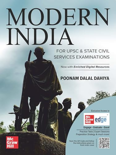Modern Indian History (English) by Poonam Dalal Dahiya (IPS) for UPSC CSE 2025-26