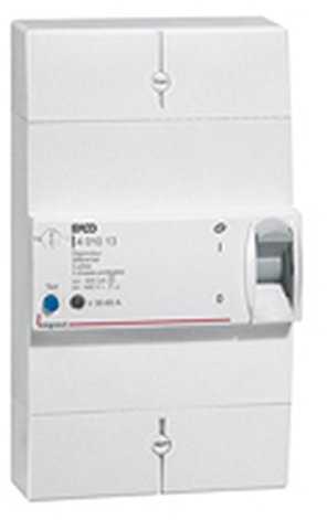 Legrand 401013 Enedis Conexión Disyuntor, Tetrapolar Diferencial, 500mA, Selectivo, 60A