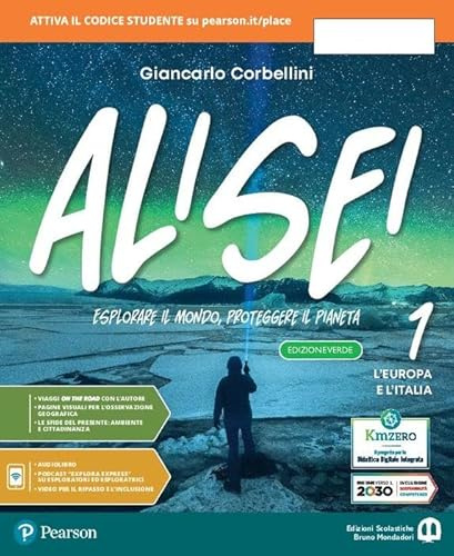 Alisei. Ediz. verde. Con Atlante, Atlante della sostenibilità. Per la Scuola media. Con e-book. Con espansione online. L' Europa e l'Italia (Vol. 1)