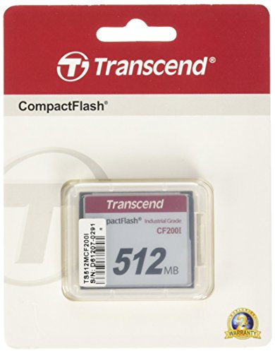 Transcend 512MB Industrial Compact Flash Card (TS512MCF200I)