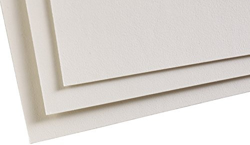 Clairefontaine 96020C Packung (mit 5 Zeichenbögen Pastelmat, 50 x 70, 360 g, ideal für Trockentechniken und Pastell) hellgrau